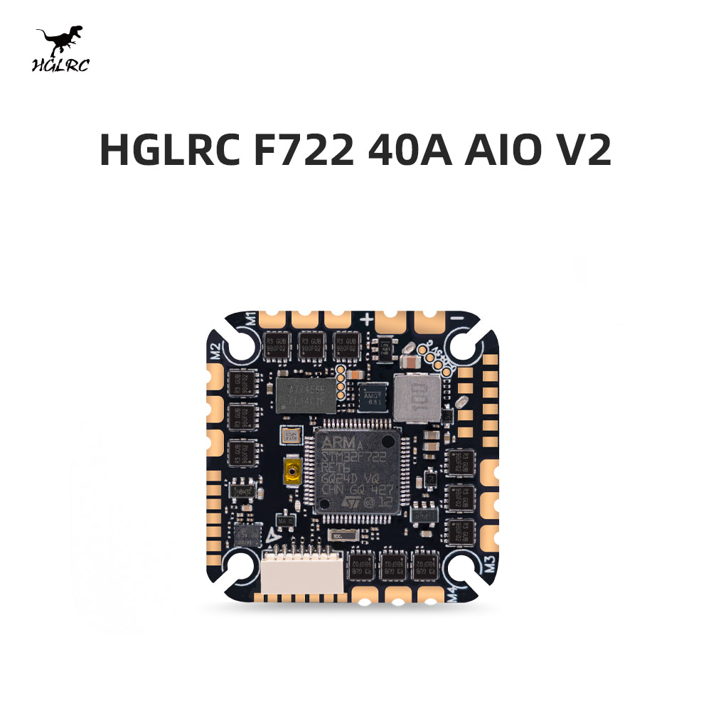 HGLRC F722 40A 2-6S BL32 AlO V2 – HGLRC Company