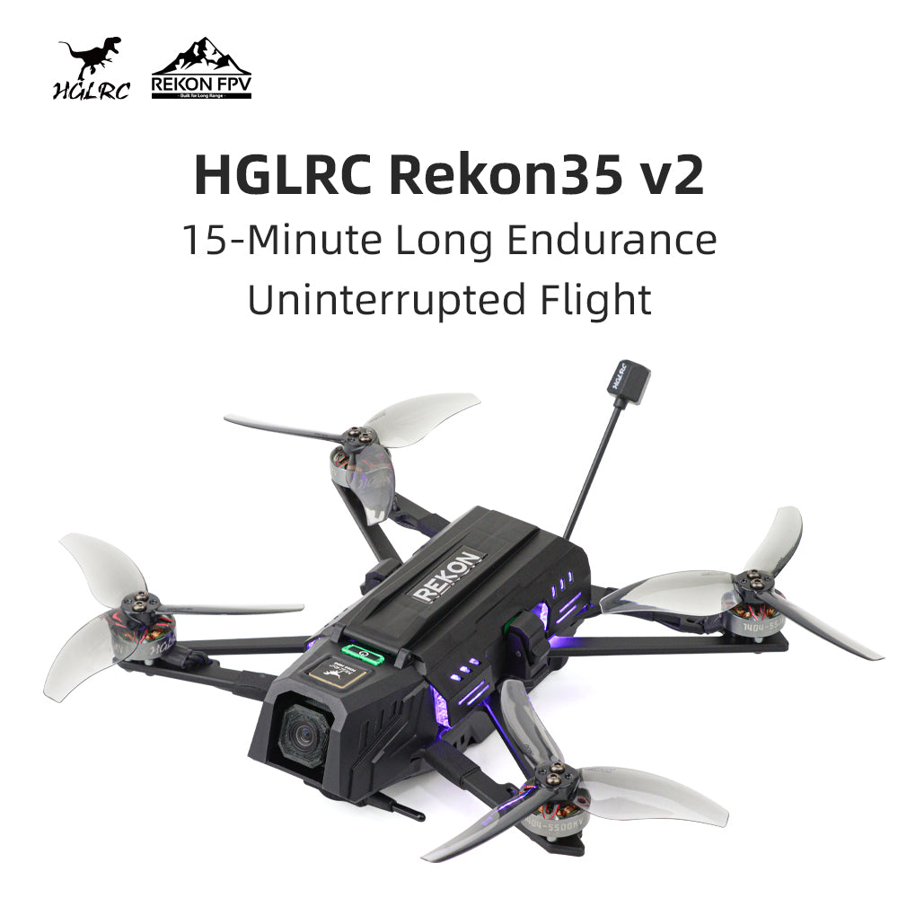 HGLRC Rekon35 v2 Long-Range FPV Drone – HGLRC Company