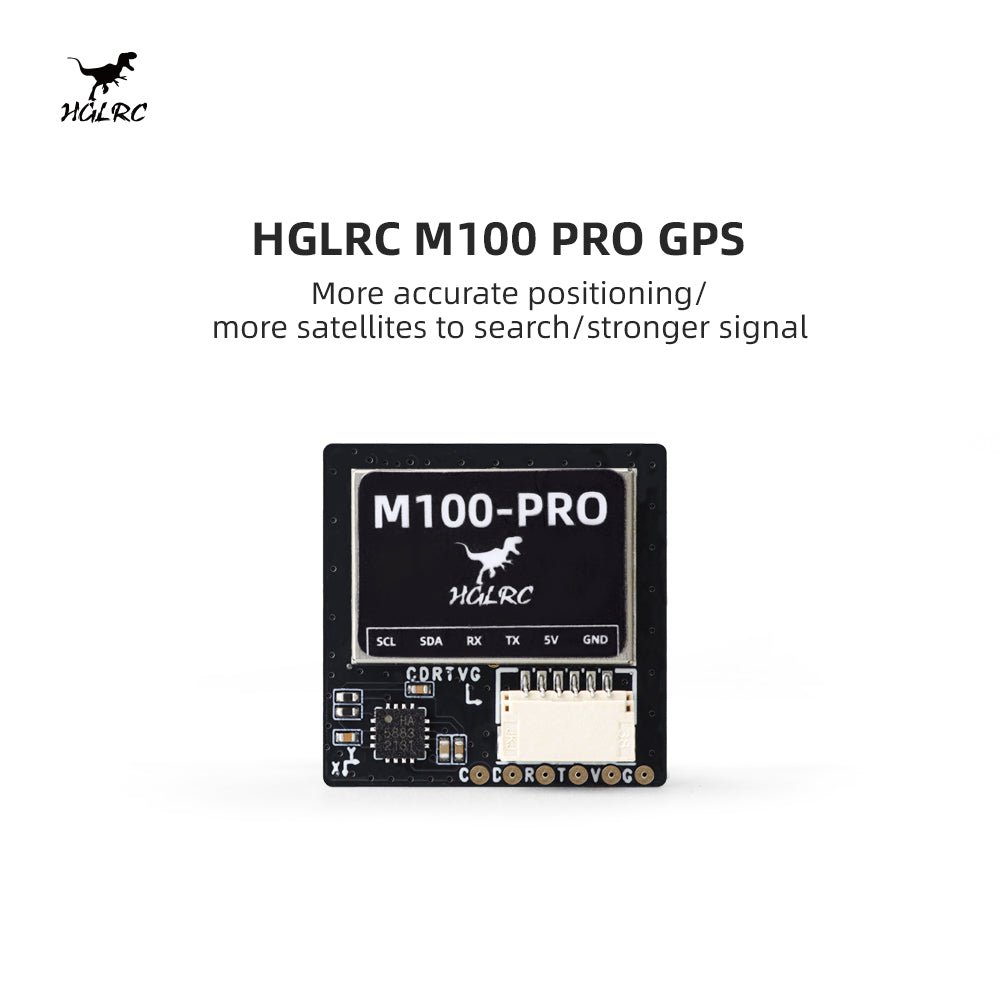 Hglrc GPS Module for Racing Drones - GPS Module and U-Blox V5