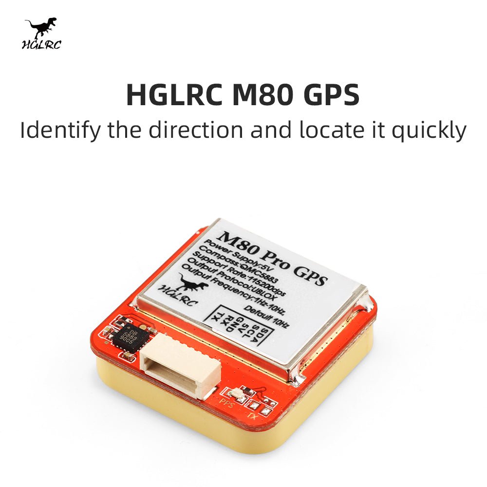 Amazon.com: HGLRC M80 PRO GLONASS GALILEO QZSS SBAS BDS GPS