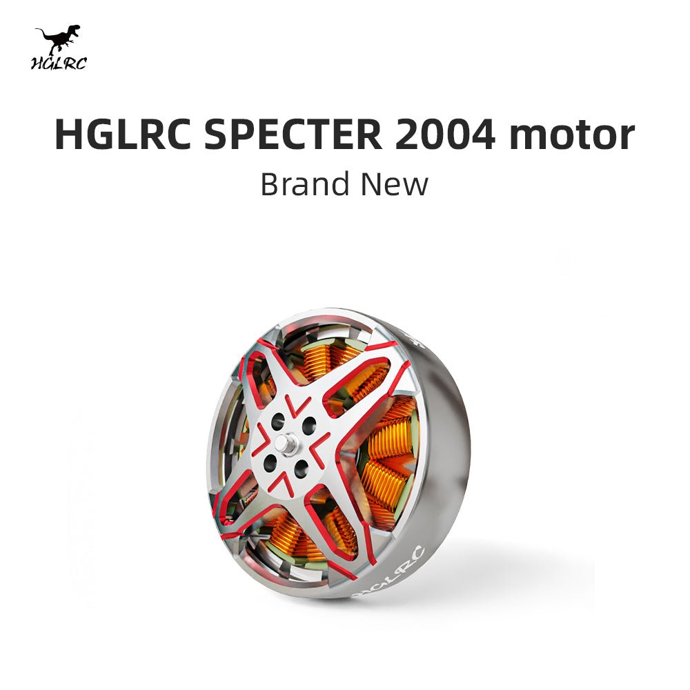 HGLRC SPECTER 2004 1800KV brushless motor – HGLRC Company